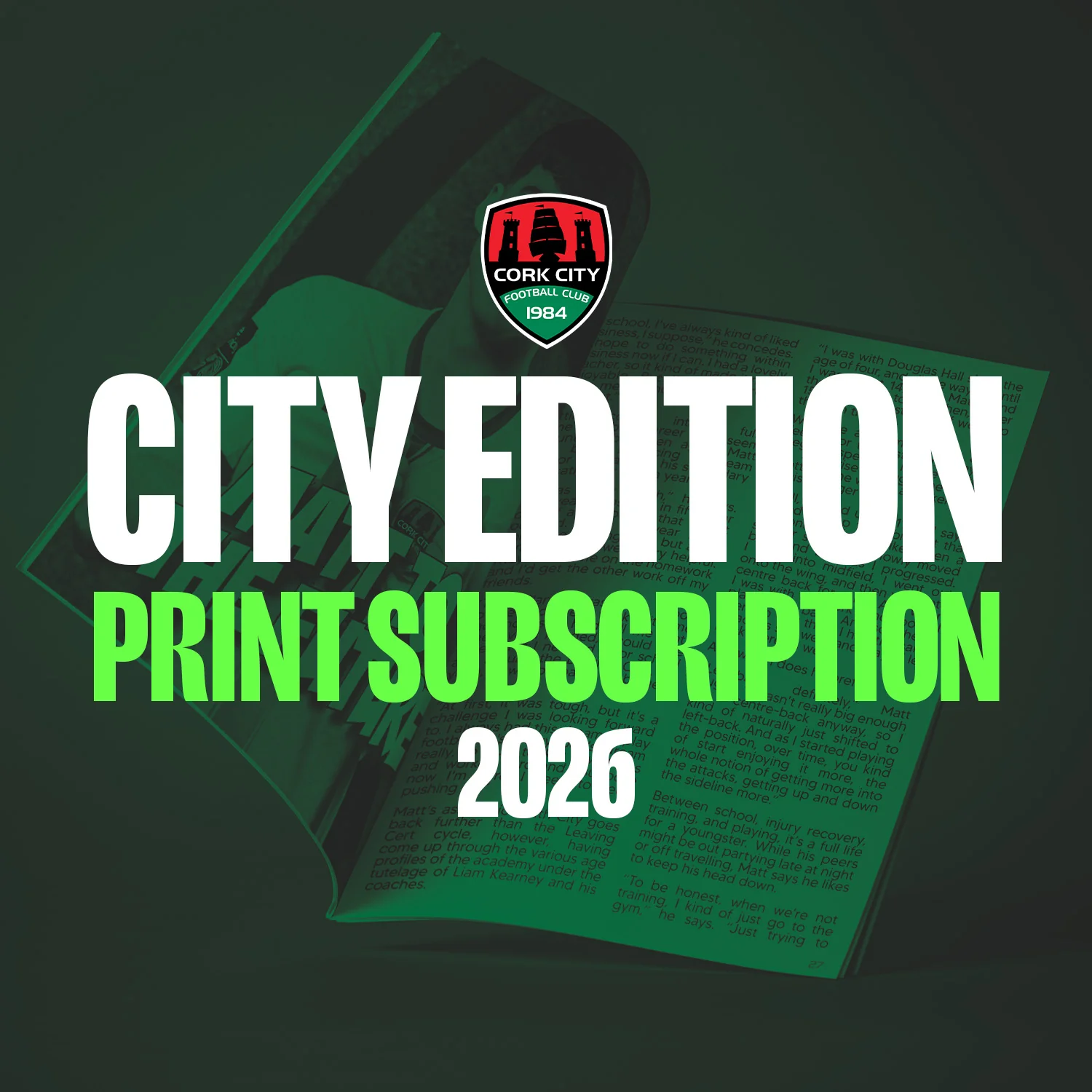 2026 City Edition Subscription - Print