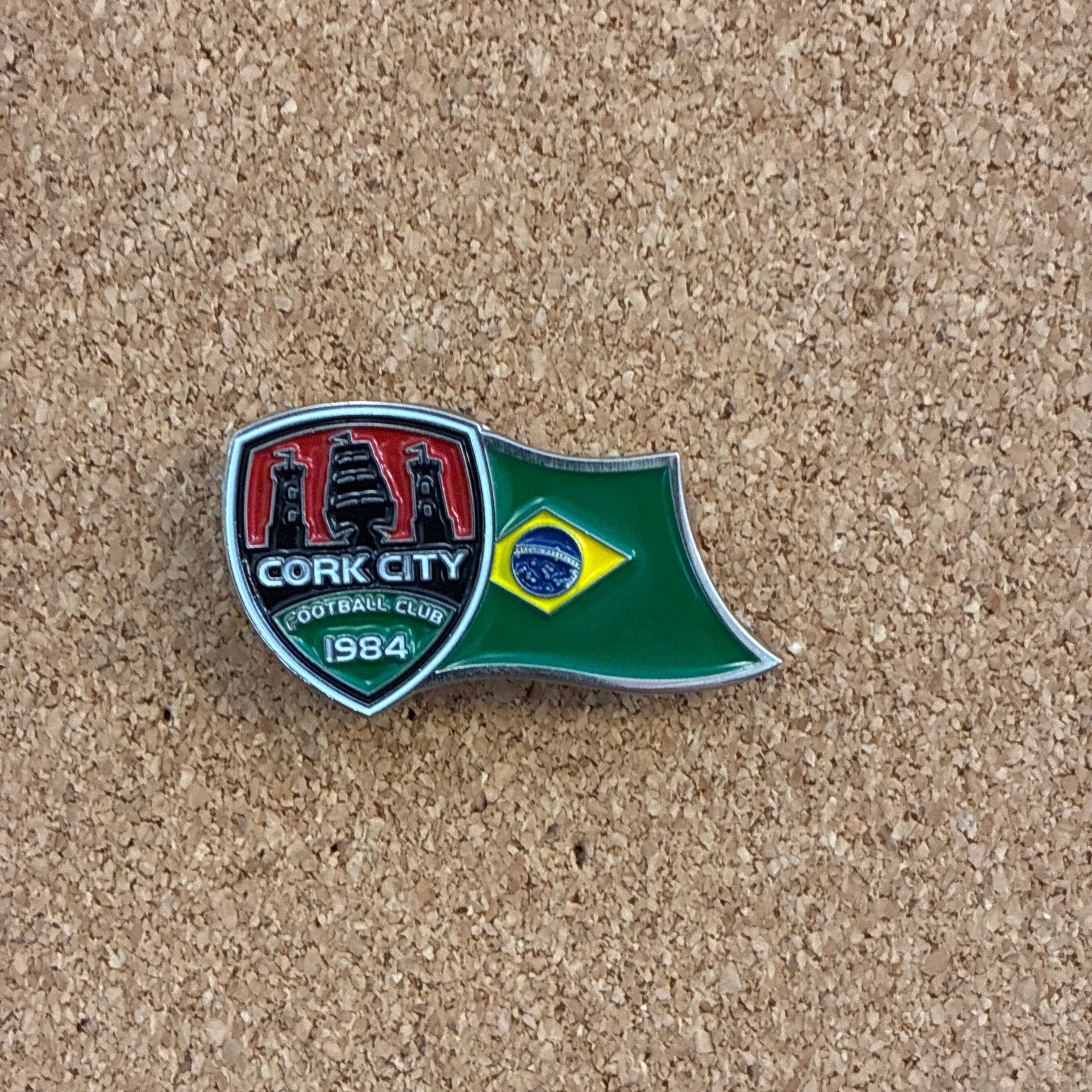 CCFC/Brazil Pin Badge
