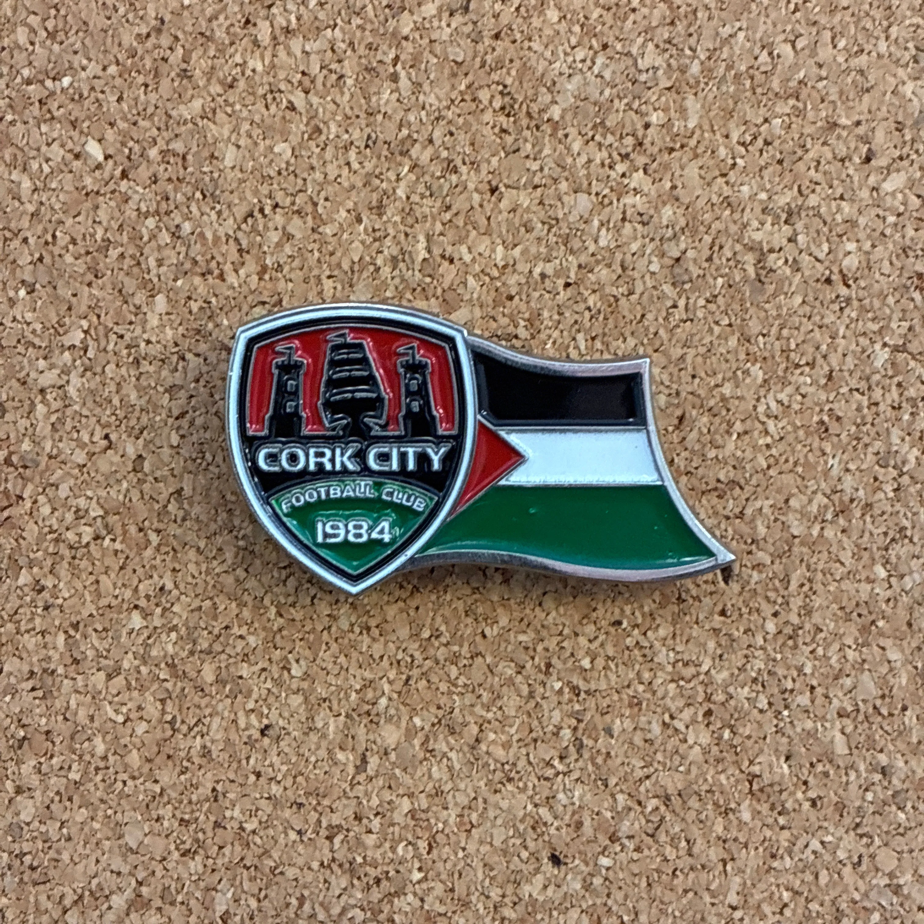 CCFC/Palestine Pin Badge